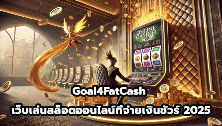 Goal4FatCash เว็บเล่นสล็อตออนไลน์ที่จ่ายเงินชัวร์ 2025-6