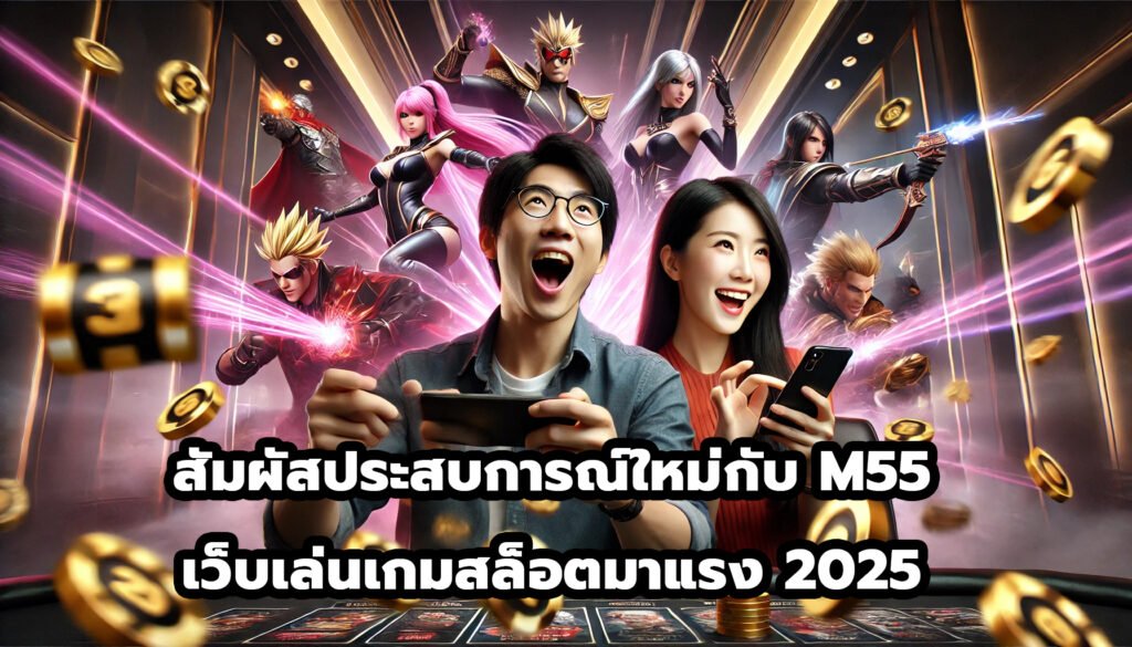 สัมผัสประสบการณ์ใหม่กับ M55 เว็บเล่นเกมสล็อตมาแรง 2025-12