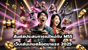 สัมผัสประสบการณ์ใหม่กับ M55 เว็บเล่นเกมสล็อตมาแรง 2025-12
